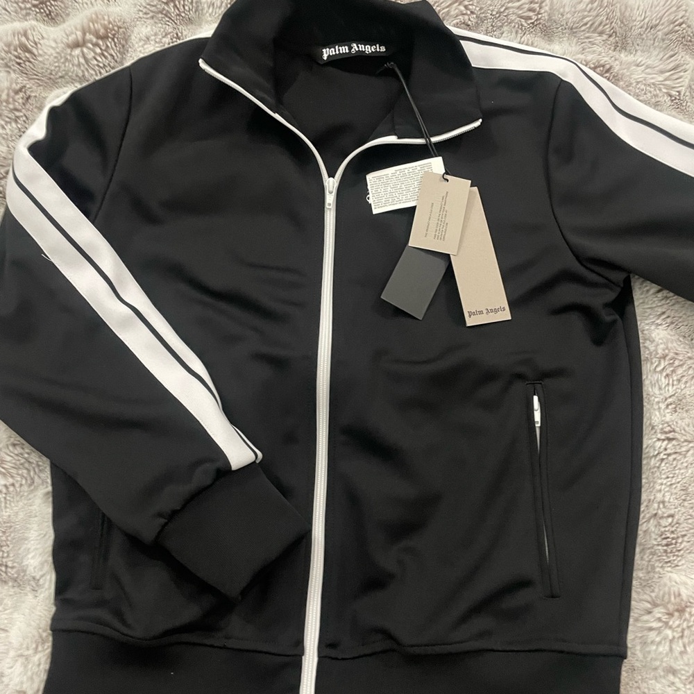 Palm Angels Classic Logo Track Jacket Sz L - Picture 6 of 12